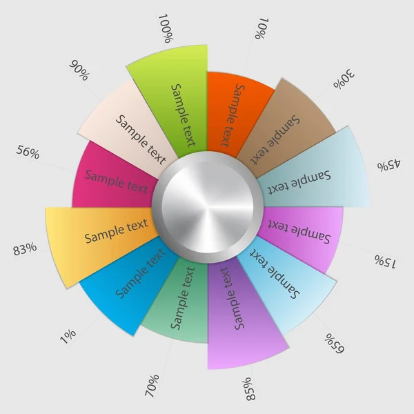 Affärsdiagram — Stock vektor