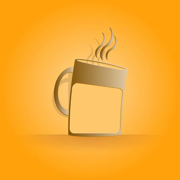 ? offee cup — Stockvector