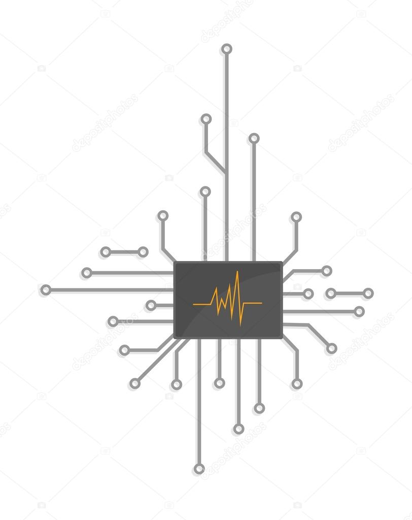 Electronic logo chip