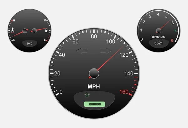 Speedometer — Stock Vector