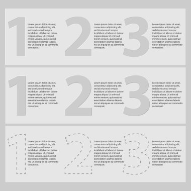 Modern Infographic. tasarım öğeleri