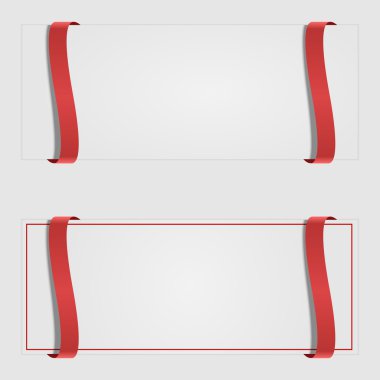 kart kırmızı şeritler