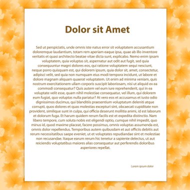 sonbaharın bir arka planda beyaz kağıdın