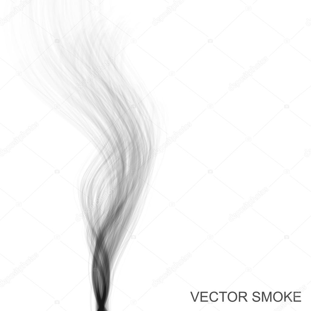 Abstract Smoke. Background vector illustration.