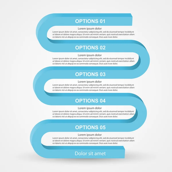 Abstract infographic. Design elements. Vector illustration. — Stock Vector