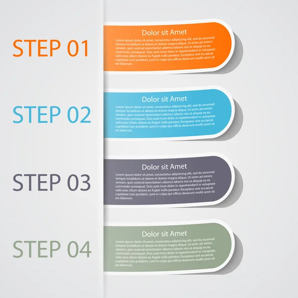 Infográfico moderno. Elementos de projeto —  Vetores de Stock