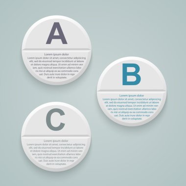 Modern Infographic. tasarım öğeleri