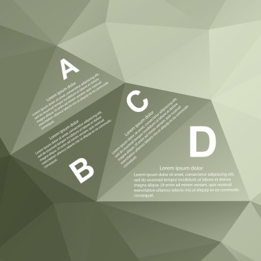 geometri Infographic. vektör çizim.