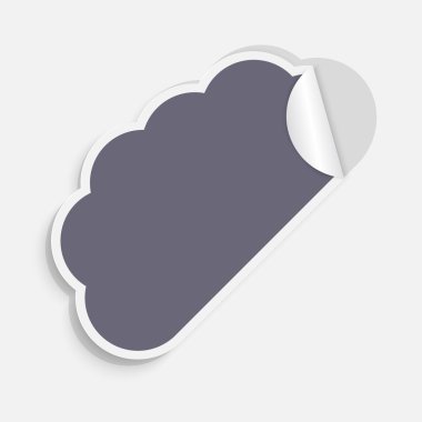 Tag cloud. vektör çizim.