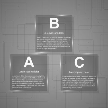 Modern Infographic. tasarım öğeleri. vektör çizim.