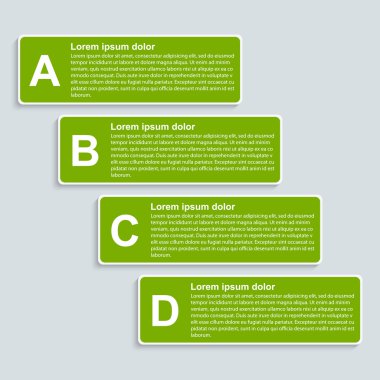 Infographic vektör. tasarım şablonu.