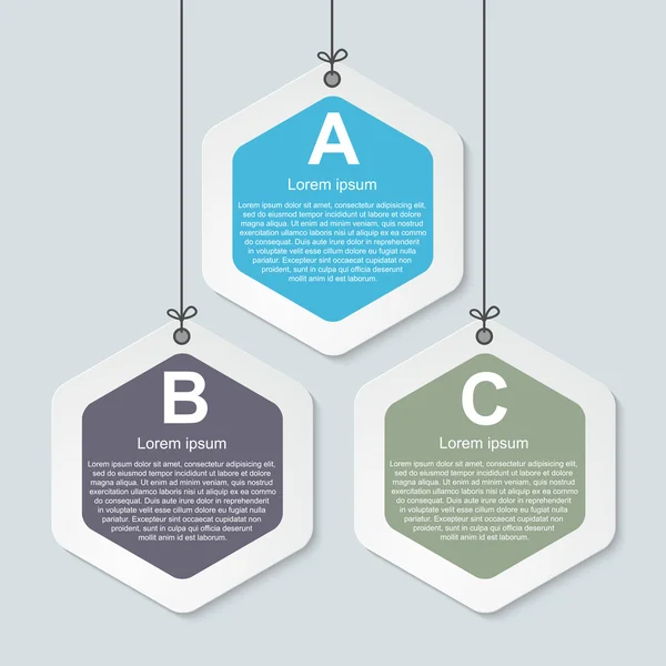 Wektora infographic. szablon projektu. — Wektor stockowy