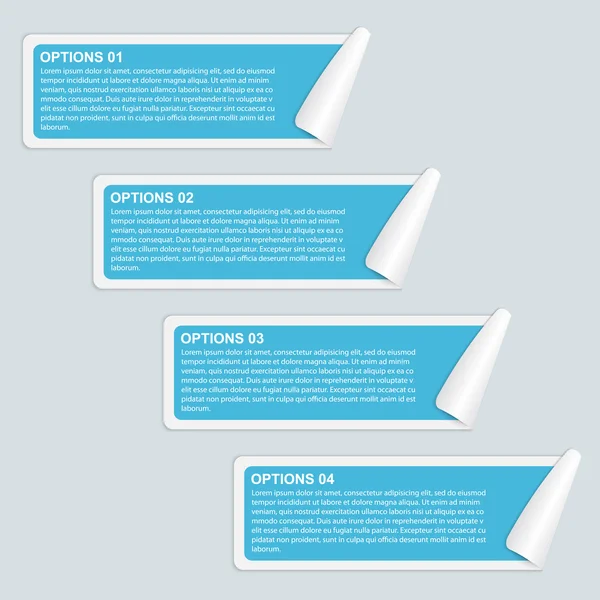 Infographie vectorielle. Modèle de conception . — Image vectorielle