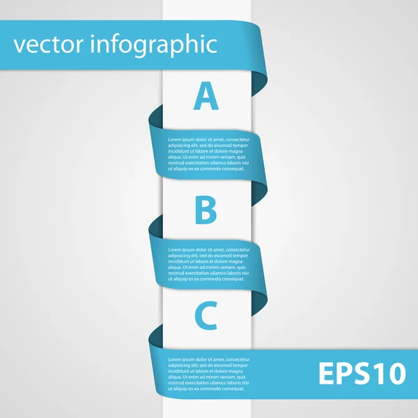 Infographie moderne. Éléments de conception . — Image vectorielle