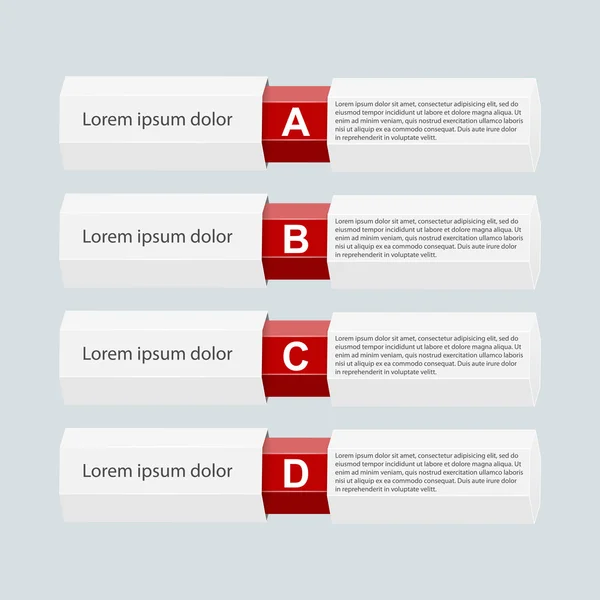 Infográfico moderno. Elementos de projeto . — Vetor de Stock