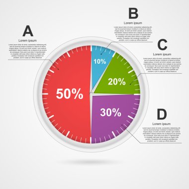 Infographic vektör. tasarım öğeleri.