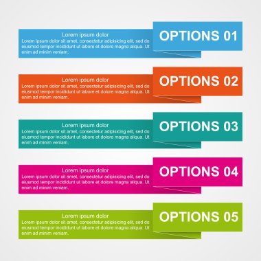 Infographic tasarım şablonu. vektör çizim