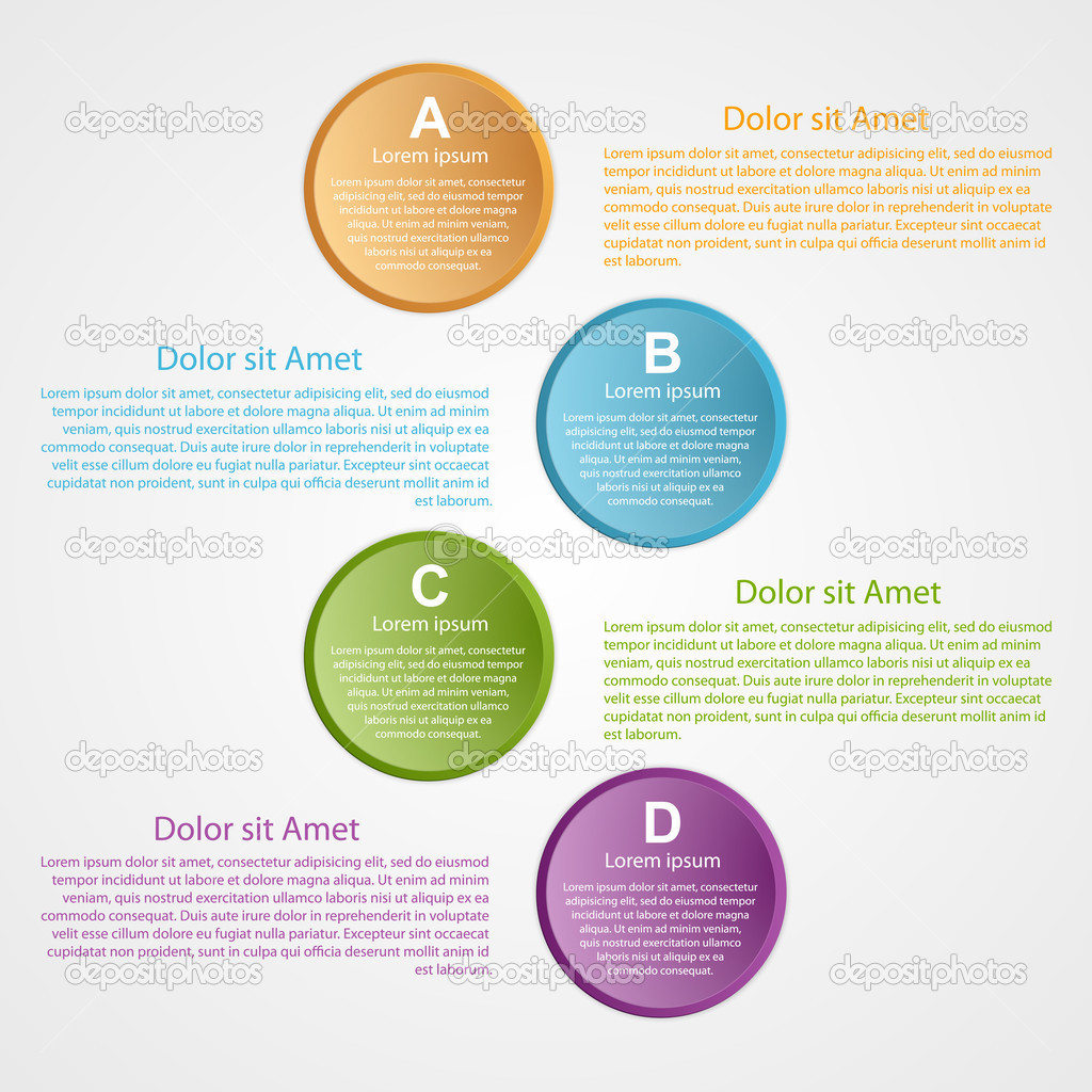 Infographic design template.