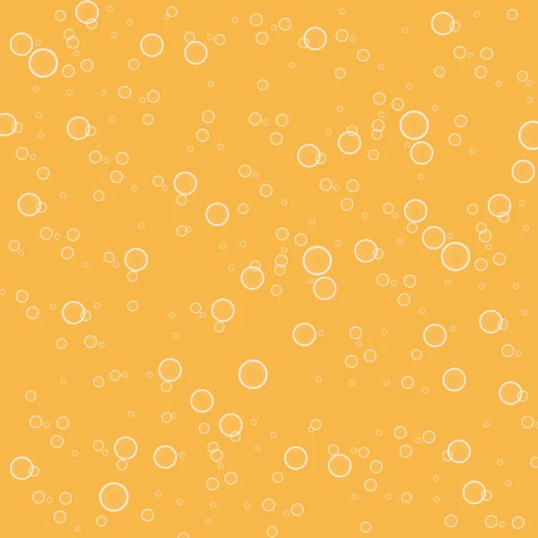 Orange water droplets background. Vector illustration. — Stock Vector
