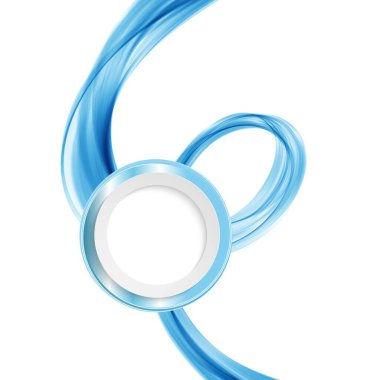 Soyut mavi dalga arkaplanı. Görüntü.