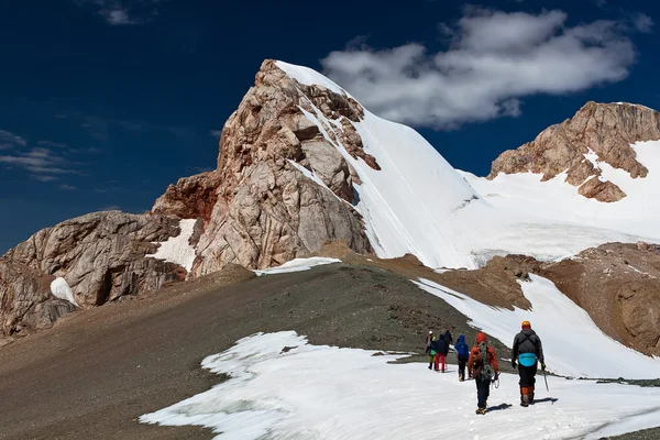 Escalade de la montée — Photo