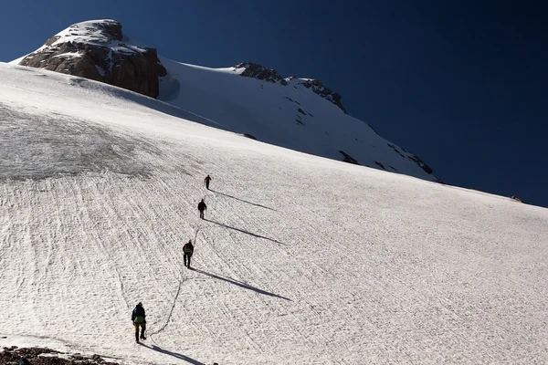 Climbing the ascent — Stock Photo, Image