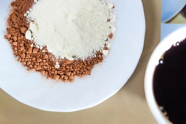 Coffee and milk — Stock Photo, Image