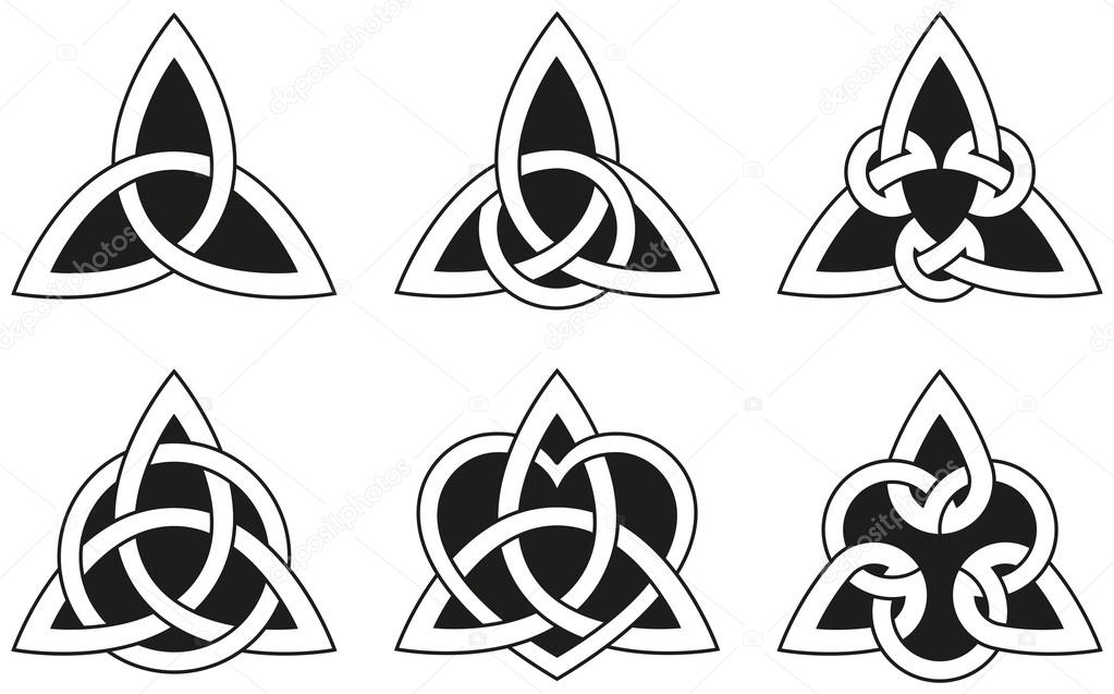 Celtic Triangle Knots
