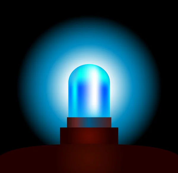 Modré světlo — Stockový vektor