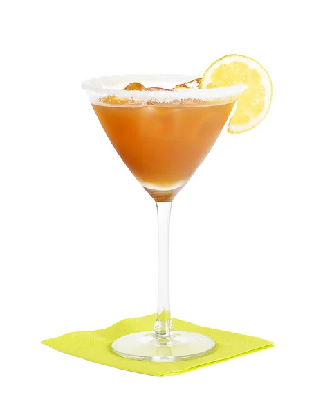 Amaretto Sour Cocktail — Stock Photo, Image