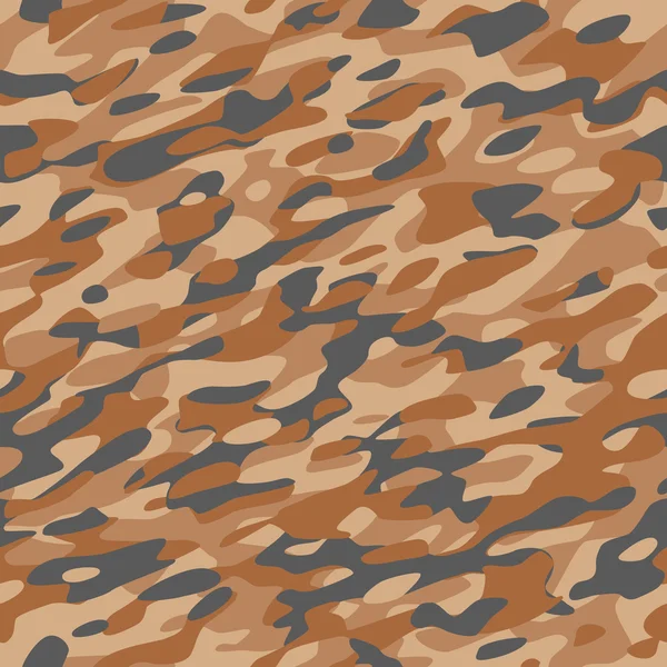 Motif textile camouflage Orange Brown — Image vectorielle