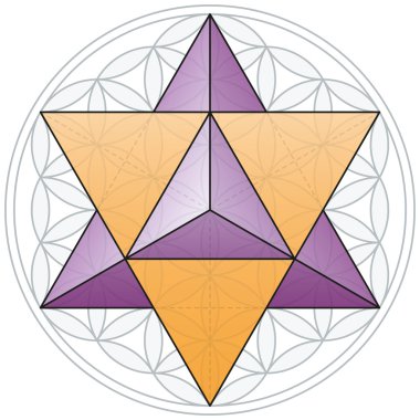 merkaba ve yaşam çiçeği