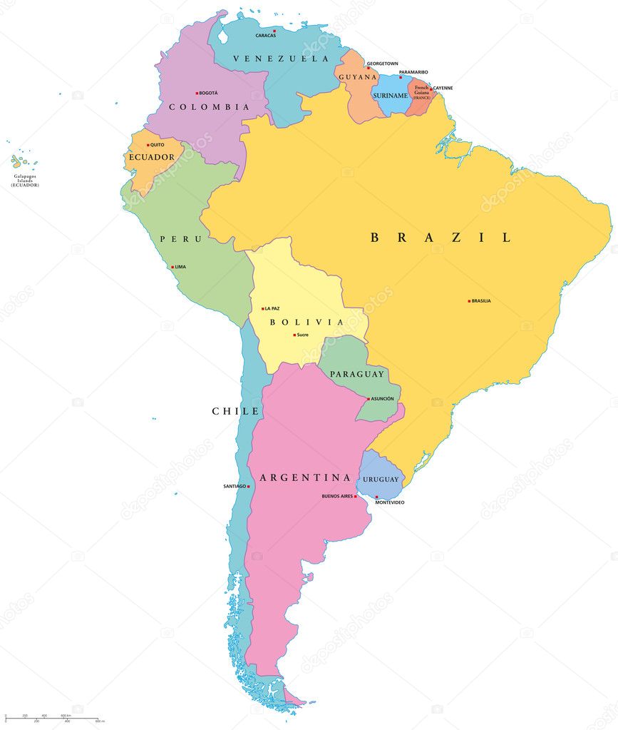 South America Single States
