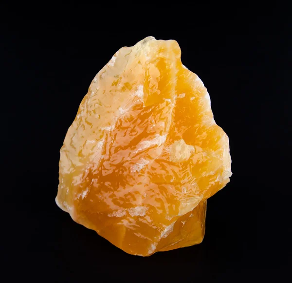 Giallo arancione Calcite dal Messico — Foto Stock