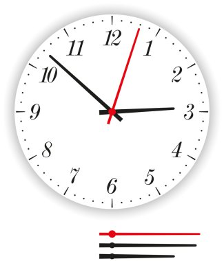 Saat yüzü modern