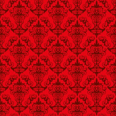 kırmızı duvar kağıdı deseni