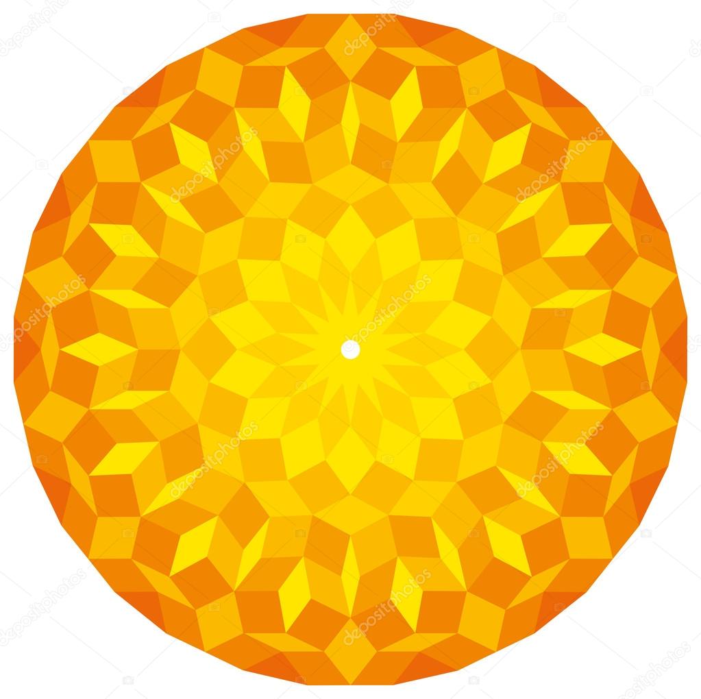 Sun from a Penrose Pattern