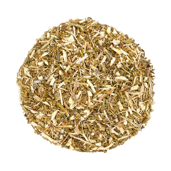 Dried Sweet Wormwood Artemisia Annua Herb Circle Discovery Plant Extract — Fotografia de Stock