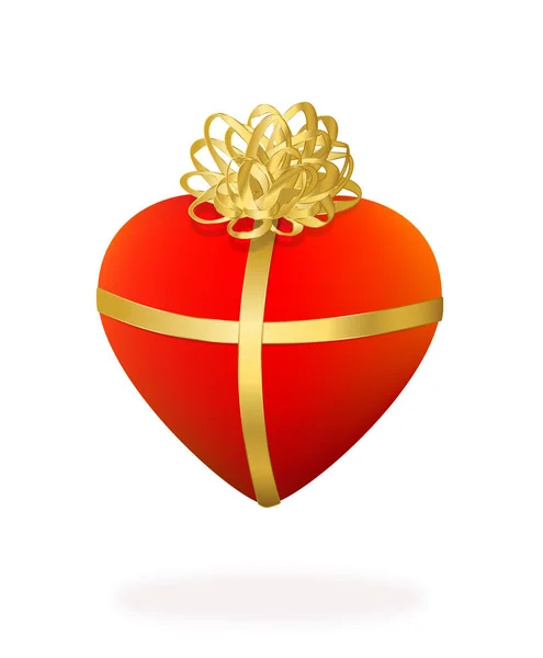 Srdce Luk Keltský Symbol Pro Věčnou Lásku Přátelství Pro Lásku — Stockový vektor