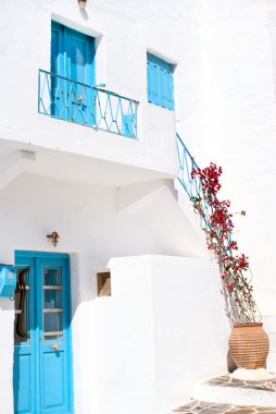 geleneksel Yunan evde sifnos Island, Yunanistan