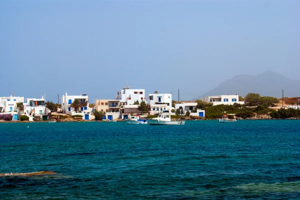 Geleneksel balıkçı köyü milos island, Yunanistan — Stok fotoğraf