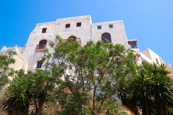 Antigua casa griega tradicional en la isla de Naxos, Grecia —  Fotos de Stock