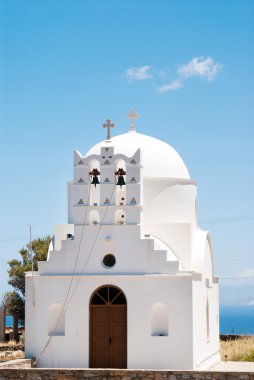 Gruuthuse Müzesi mavi gökyüzüne sifnos Island, Yunanistan