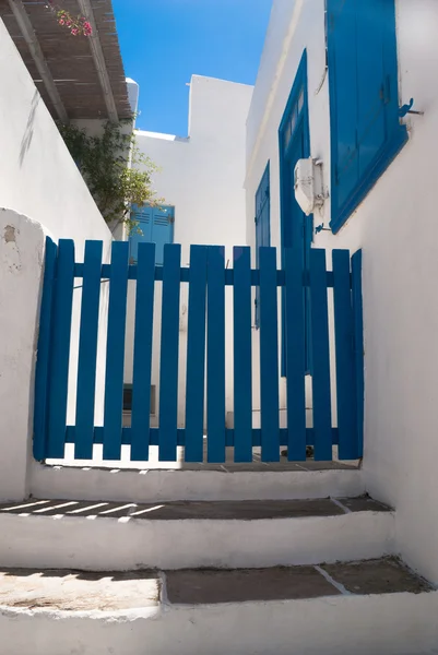 Casa griega tradicional en la isla de Sifnos, Grecia — Foto de Stock