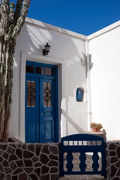 Casa tradizionale greca sull'isola di Sifnos, Grecia — Foto Stock