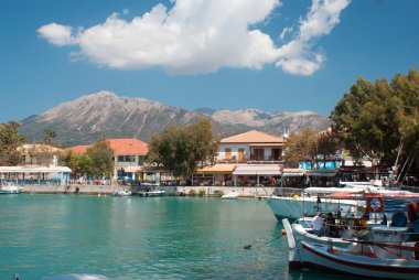 geleneksel balıkçı köyü milos island, Yunanistan
