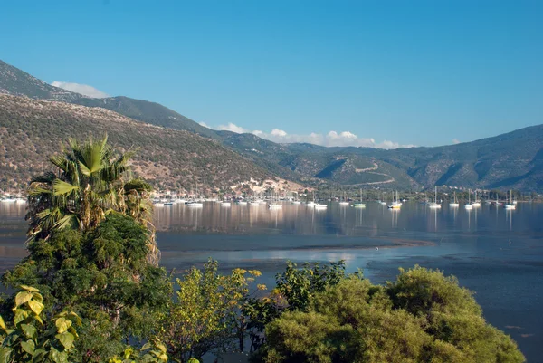 Bahía Nydri en la isla Lefkada, Grecia —  Fotos de Stock