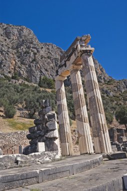 athena Tapınağı pronoia delphi oracle sit alanı içinde