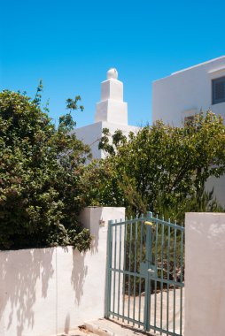 geleneksel Yunan evde sifnos Island, Yunanistan
