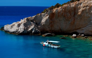 Porto katsiki beach lefkada Adası, Yunanistan